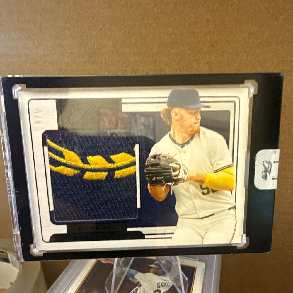 2023 Panini Three and Two Brock Wilken Prospect Swatches PS-BW Patch 4/8